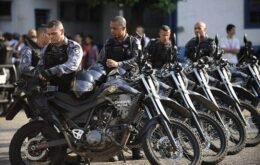 Trabalho da Polícia Militar do RJ será monitorado por câmeras