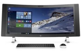 HP revela PC tudo-em-um com tela curva ultra-wide de 34 polegadas