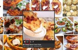 Imagens de comida pesquisadas no Bing agora vêm com receitas
