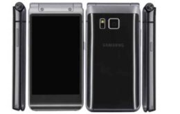 Vazam imagens de smartphone dobrável da Samsung