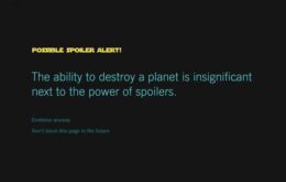 Saiba como bloquear spoilers sobre o novo Star Wars