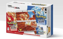 Nintendo revela pacote do 3DS com Pokémon Red e Blue