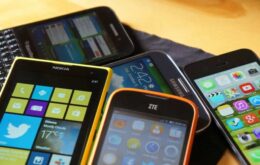 Vendas de smartphones no Brasil caíram 13% em 2015