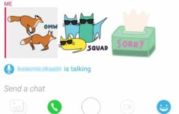 Atualização do Snapchat trará stickers e chamadas de vídeo