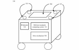 Google patenteia caixa com rodas para receber encomendas de drones