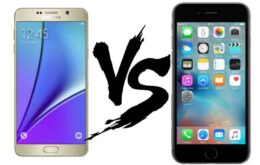 Duelo de gigantes: veja o comparativo entre iPhone 6s Plus e Galaxy Note 5