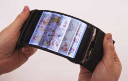 Este protótipo mostra como serão os smartphones flexíveis do futuro