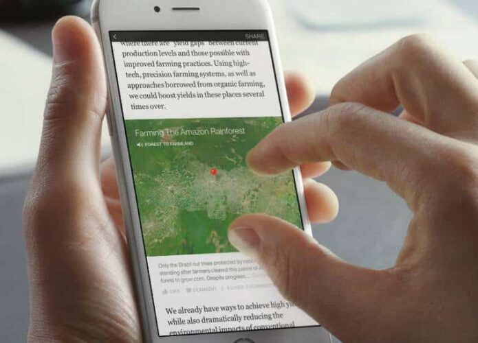 Facebook incluirá vídeos na plataforma Instant Articles