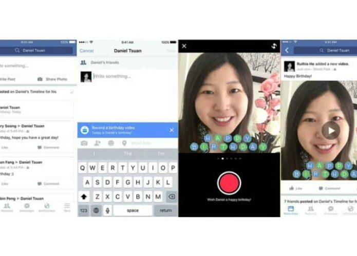 Facebook vai permitir que usuários desejem ‘feliz aniversário’ em vídeo