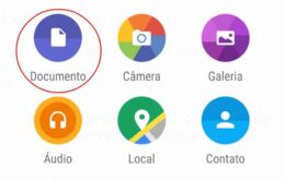 Atualização do WhatsApp permite envio de documentos