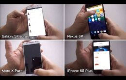 Teste de velocidade coloca iPhone 6s Plus e Galaxy S7 frente a frente