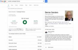 Google cria resultados de busca especiais para candidatos à presidência dos EUA