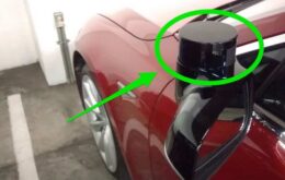 Fotos sugerem que Tesla pode estar testando um carro autônomo