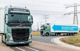 Caminhões autônomos participam de testes na Europa