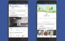 Facebook agora dá ‘bom dia’ e informa previsão do tempo aos usuários