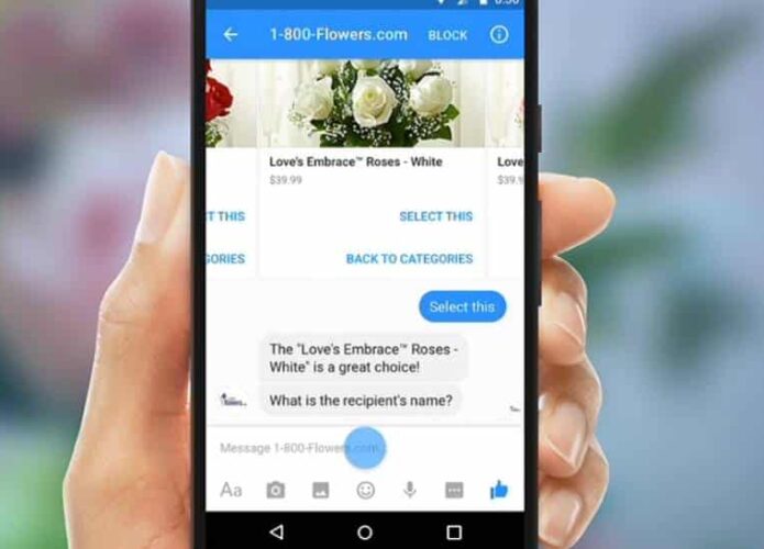 Facebook lança plataforma de robôs para o Messenger