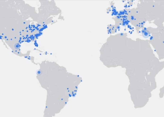 Mapa do Facebook mostra quem está transmitindo vídeo ao vivo perto de você