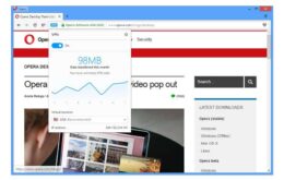 Opera agora tem VPN nativa, gratuita e ilimitada