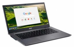 Novo Chromebook da Acer é resistente a quedas e líquidos derramados