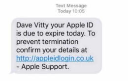 Golpe tenta roubar informações de usuários do iPhone através da ID Apple