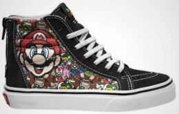 Nintendo faz parceria com Vans para lançar tênis temáticos