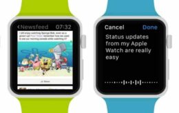 Aplicativo leva feed do Facebook para o Apple Watch