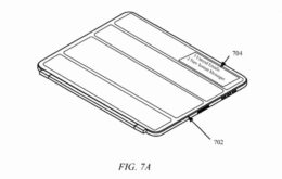 Apple patenteia capa para tablet com tela dobrável