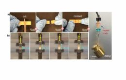 Pesquisadores desenvolvem material eletrônico que se “cura” sozinho