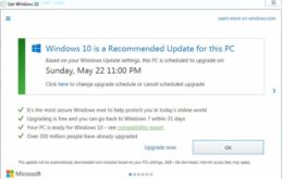 Não caia no truque da Microsoft para atualizar seu PC para Windows 10