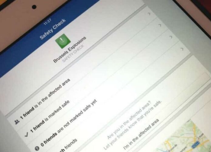Facebook permite que usuários perguntem a amigos em áreas de risco se estão bem
