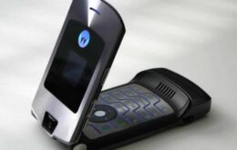 Motorola pode ressuscitar o clássico RAZR V3 como celular com tela dobrável