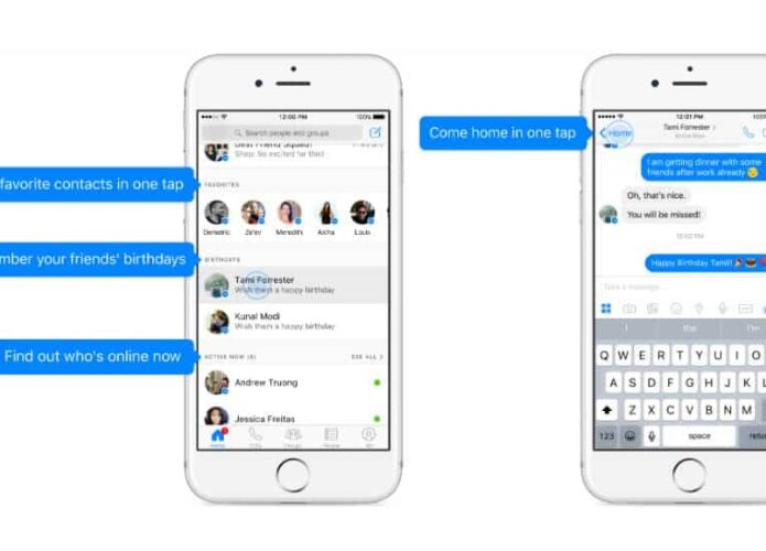 Facebook Messenger ganhará design novo; veja o que muda