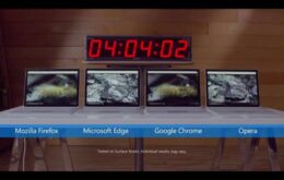 Novo teste da Microsoft mostra consumo de bateria dos principais navegadores