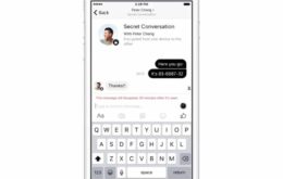 Facebook Messenger testa recurso de conversas autodestrutivas