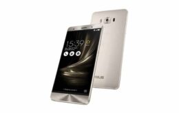 Asus lança smartphone com 6 GB de RAM e 256 GB para armazenamento