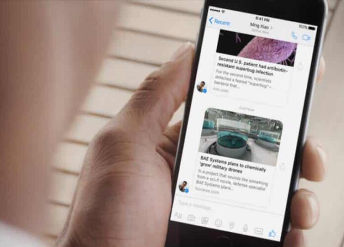 Instant Articles do Facebook chega ao Messenger