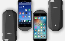 Case permite rodar sistema Android em um iPhone