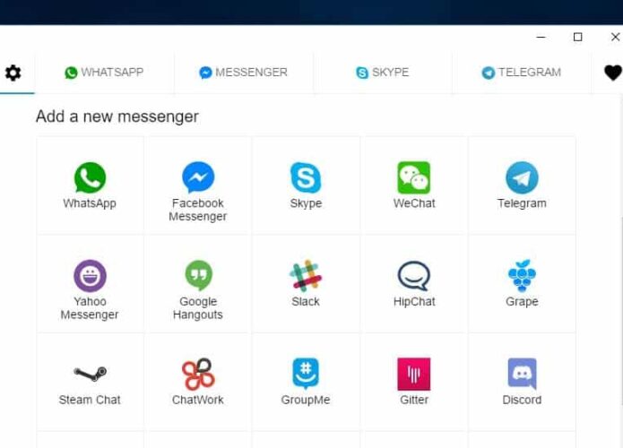 App permite usar WhatsApp, Messenger e outros ao mesmo tempo no PC