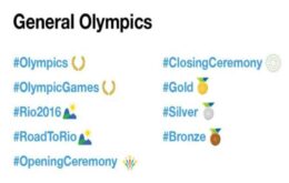 Twitter lança emojis para os Jogos Olímpicos Rio 2016