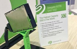 Seagate apresenta SSD mais espaçoso do mundo com 60 TB de armazenamento