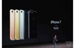 Apple revela iPhone 7 e 7 Plus, com duas câmeras traseiras