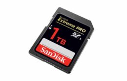 SanDisk apresenta cartão de memória de 1 TB