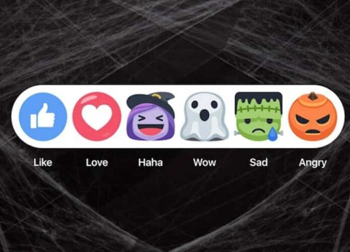 Facebook terá reações temáticas para o Halloween