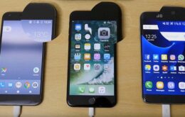 Galaxy S7 Edge, Google Pixel XL ou iPhone 7? Saiba quem carrega mais rápido