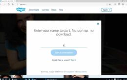 Não é mais necessário ter conta no Skype para usar o serviço