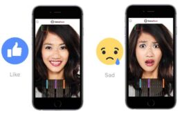 Facebook quer que você use seu rosto para interagir com posts