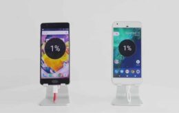 Google Pixel XL ou OnePlus 3T: saiba quem carrega mais rápido