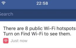 Facebook vai te ajudar a achar redes Wi-Fi nas redondezas