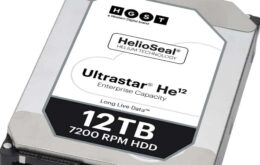 Western Digital lança HDs de até 14TB preenchidos com hélio