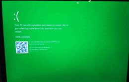 Windows agora tem uma ‘tela verde da morte’